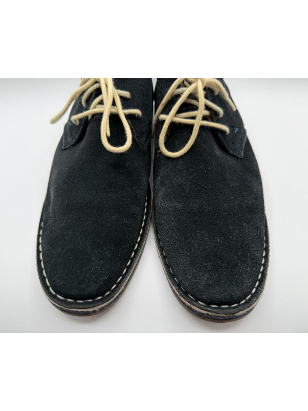 Kenneth Cole Reaction Desert Wind Chukka Boots Men Size 10M Dark Blue Leather - Picture 5 of 16